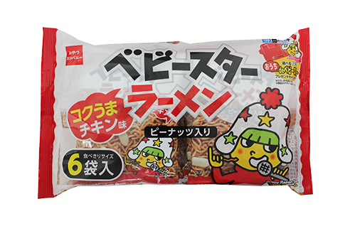 ベビースターコクうまチキン味6袋入り